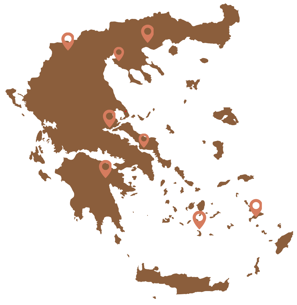 Greek Wine Map